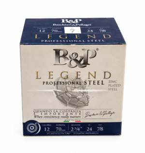 12/70 Baschieri & Pellagri F2 Legend Professional Steel - No. 7 / 2.5mm - 24g - 25 Stk.