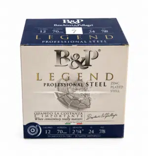 12/70 Baschieri & Pellagri F2 Legend Professional Steel - No. 7 / 2.5mm - 24g - 25 Stk.