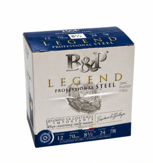 12/70 Baschieri & Pellagri F2 Legend Professional Steel - No. 8.5 / 2.2mm - 24g - 25 Stk.