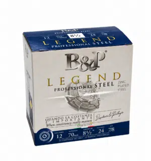 12/70 Baschieri & Pellagri F2 Legend Professional Steel - No. 8.5 / 2.2mm - 24g - 25 Stk.