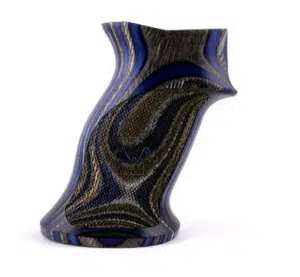 Wyss Waffen Pistolengriff Tactical Schichtholz blau / grau zu Stgw. 90